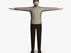 casual male 03 3D Model