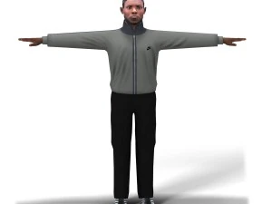 casual male 04 3D Model
