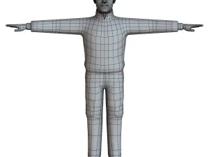 casual male 04 3D Model