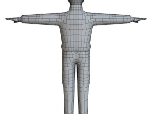 casual male 04 3D Model