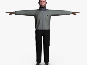 casual male 04 3D 모델