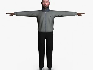 casual male 04 3D Model