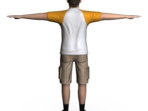 casual male 05 3D Модель