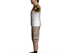 casual male 05 3D Модель