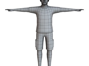 casual male 05 3D Модель