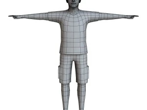 casual male 05 3D Model