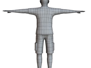 casual male 05 3D Модель