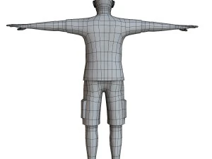 casual male 05 3D Model