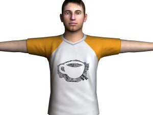 casual male 05 3D Model