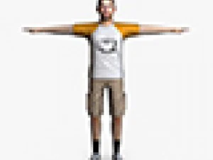 casual male 05 3D Model