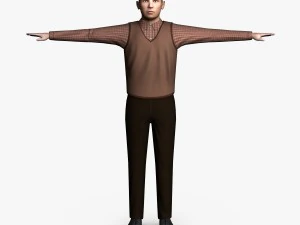 casual male 06 3D Model