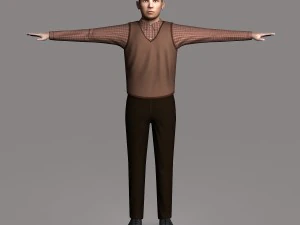 casual male 06 3D Model