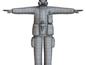 fireman 01 3D Модель