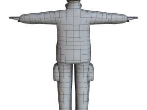 fireman 01 3D Model