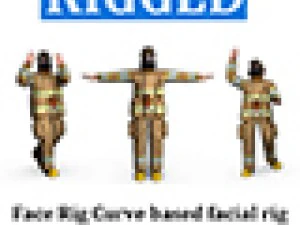 fireman 01 3D Model