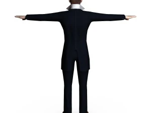 formal male 01 3D Model