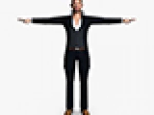 formal male 01 3D Model