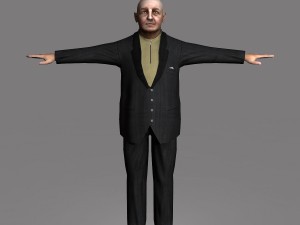formal male 02 Model 3D