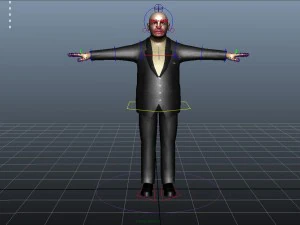 formal male 02 3D Model