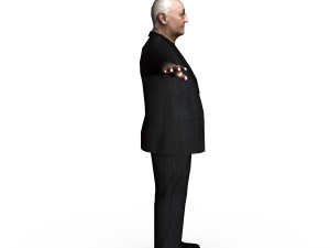 formal male 02 Model 3D