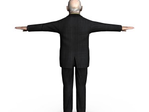 formal male 02 Model 3D