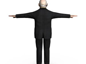 formal male 02 3D Model