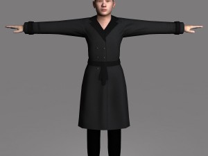 formal male 03 3D Модель