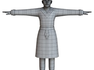 formal male 03 3D Модель