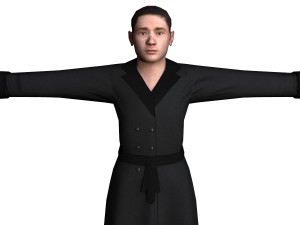 formal male 03 3D Модель