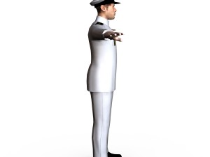 navy male 01 3Dモデル