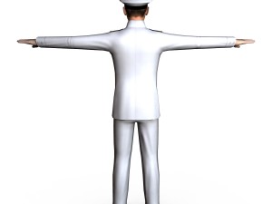 navy male 01 3Dモデル