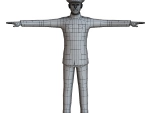navy male 01 3Dモデル