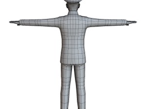 navy male 01 3Dモデル