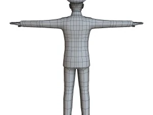 navy male 01 3D Model