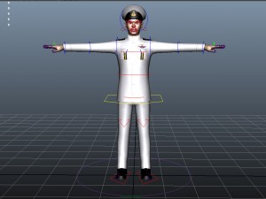navy male 01 3Dモデル