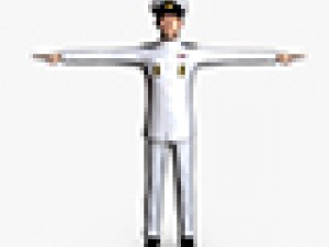 navy male 01 3Dモデル
