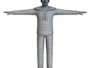 navy male 02 3D Model