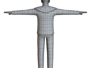 navy male 02 3D Model