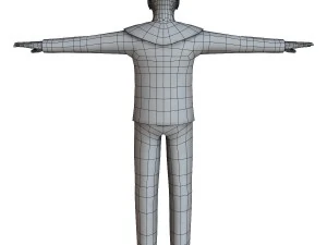 navy male 02 3D Model
