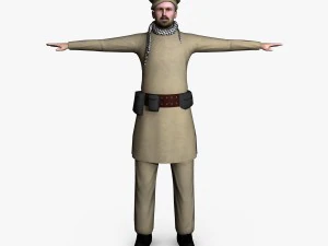 terrorista 01 Modelo 3D