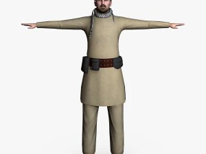 terrorist 01 3D Model