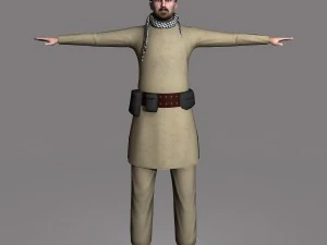 terrorist 01 3D Model