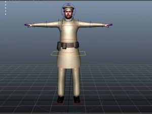 terrorist 01 3D Model