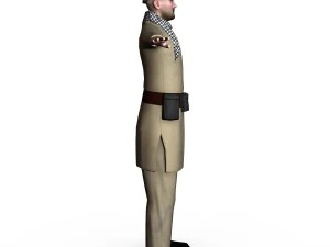 terrorist 01 3D Model