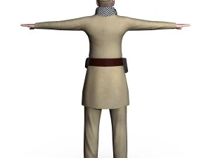 terrorist 01 3D Model