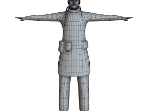 terrorist 01 3D Model