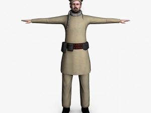 terrorist 01 3D Model
