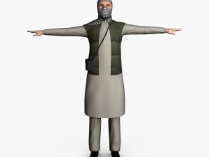 terrorist 02 3D Model