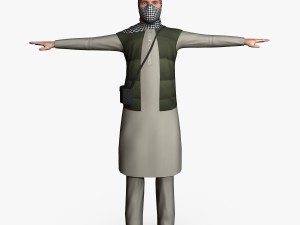 terrorist 02 3D Model