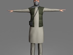 terrorist 02 3D Model